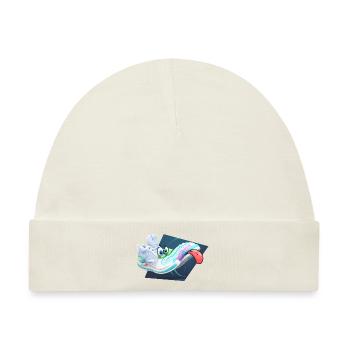 crazy sneaker - Baby Premium Organic Mütze - Naturweiß - Vorne