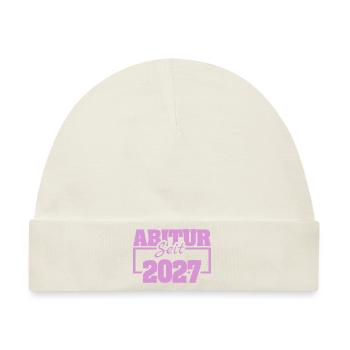 2027 - Baby Premium Organic Mütze - Naturweiß - Vorne
