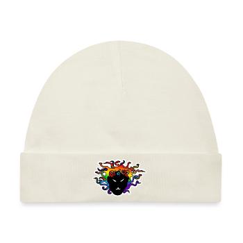 Medusa angry af : Sticky Queer Pride - Baby Premium Organic Mütze - Naturweiß - Vorne