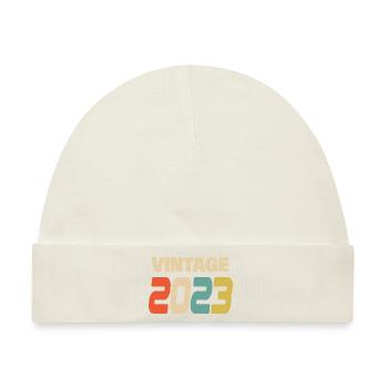 2023 Vintage Retro Klassiker 2023 - Baby Premium Organic Mütze - Naturweiß - Vorne