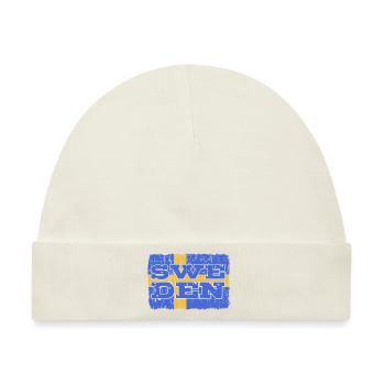 Schweden Schwedisch - Baby Premium Organic Mütze - Naturweiß - Vorne