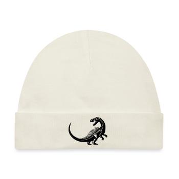 Dinosaurier-Fossil - Baby Premium Organic Mütze - Naturweiß - Vorne