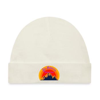 St. Moritz - Baby Premium Organic Mütze - Naturweiß - Vorne