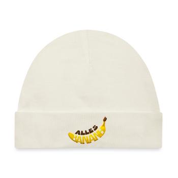 Alles Banane - Baby Premium Organic Mütze - Naturweiß - Vorne