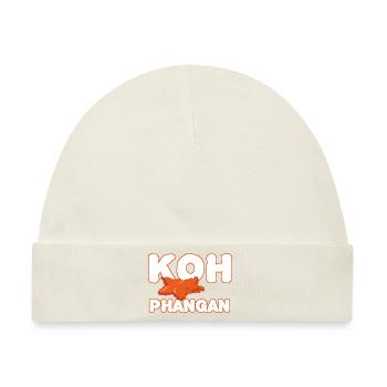 Koh Phangan - Baby Premium Organic Mütze - Naturweiß - Vorne