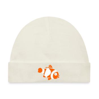 Clownfisch - Baby Premium Organic Mütze - Naturweiß - Vorne