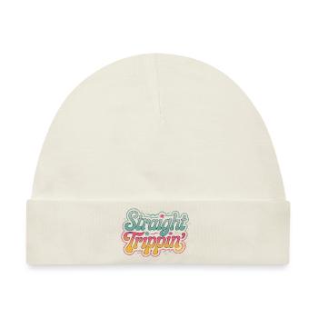 Straight Trippin' 4 - Baby Premium Organic Mütze - Naturweiß - Vorne