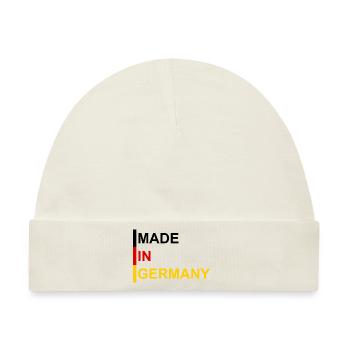 Made in Germany - Baby Premium Organic Mütze - Naturweiß - Vorne