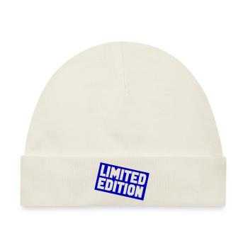 Limited Edition - Baby Premium Organic Mütze - Naturweiß - Vorne