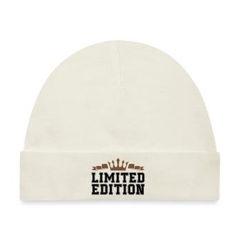 limited edition - Baby Premium Organic Mütze - Naturweiß - Vorne