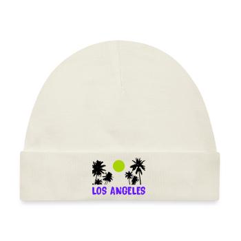 los angeles - Baby Premium Organic Mütze - Naturweiß - Vorne