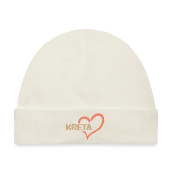 Kreta - Baby Premium Organic Mütze - Naturweiß - Vorne