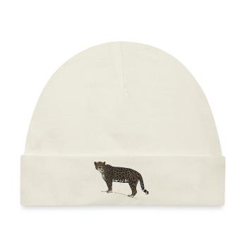 Jaguar-Blick - Baby Premium Organic Mütze - Naturweiß - Vorne