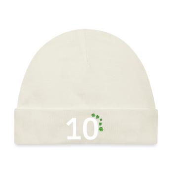 10 - Baby Premium Organic Mütze - Naturweiß - Vorne