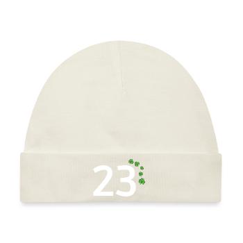 23 - Baby Premium Organic Mütze - Naturweiß - Vorne