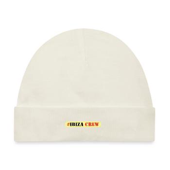 Ibiza Crew - Baby Premium Organic Mütze - Naturweiß - Vorne