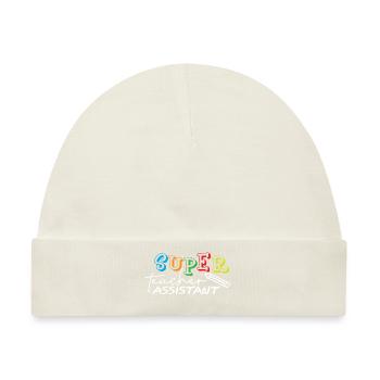 Lehrer Lehrerin Grundschullehrer Schule Lehramt - Baby Premium Organic Mütze - Naturweiß - Vorne