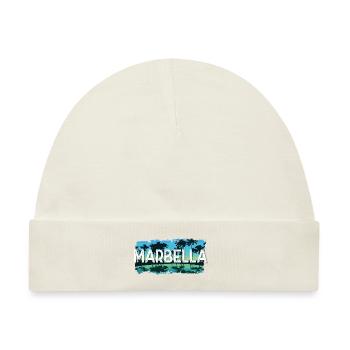 Marbella - Baby Premium Organic Mütze - Naturweiß - Vorne