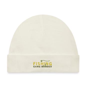 Fishing Gang - Baby Premium Organic Mütze - Naturweiß - Vorne