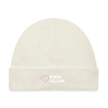 Fan Club - Baby Premium Organic Mütze - Naturweiß - Vorne