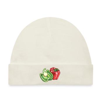 Paprika - Baby Premium Organic Mütze - Naturweiß - Vorne