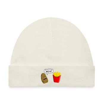 potato - Baby Premium Organic Mütze - Naturweiß - Vorne