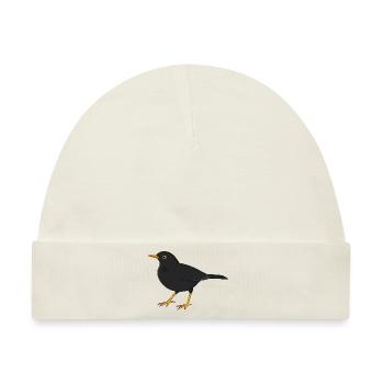 Amsel - Baby Premium Organic Mütze - Naturweiß - Vorne
