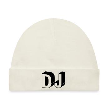 DJ - Baby Premium Organic Mütze - Naturweiß - Vorne