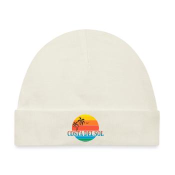 Costa del Sol - Baby Premium Organic Mütze - Naturweiß - Vorne