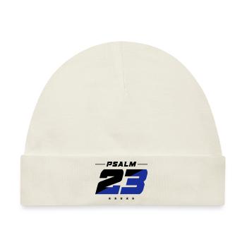 psalm 23 bibelvers - Baby Premium Organic Mütze - Naturweiß - Vorne