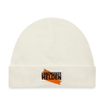 Handwerker Helden - Baby Premium Organic Mütze - Naturweiß - Vorne
