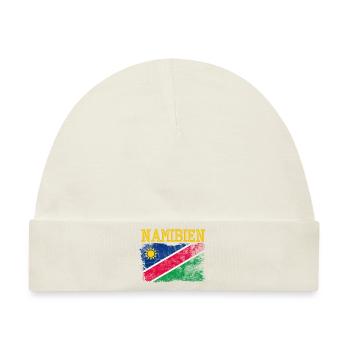Namibia - Baby Premium Organic Mütze - Naturweiß - Vorne