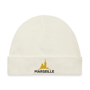 marseille - Baby Premium Organic Mütze - Naturweiß - Vorne