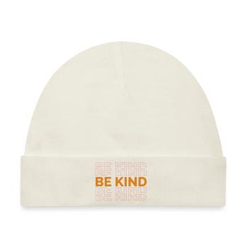 BE KIND - Baby Premium Organic Mütze - Naturweiß - Vorne
