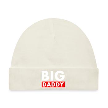 BIG DADDY - Baby Premium Organic Mütze - Naturweiß - Vorne