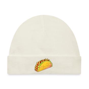 Taco - Baby Premium Organic Mütze - Naturweiß - Vorne