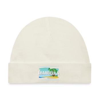 Marbella - Baby Premium Organic Mütze - Naturweiß - Vorne