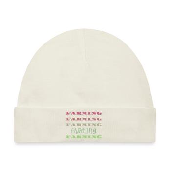 Landwirtschaft - Baby Premium Organic Mütze - Naturweiß - Vorne
