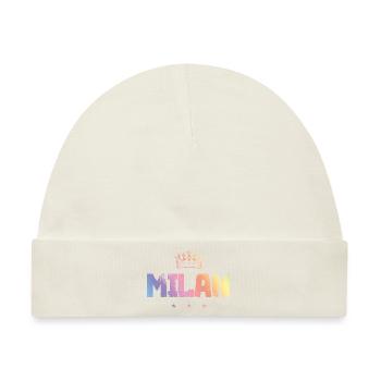 Milan - Baby Premium Organic Mütze - Naturweiß - Vorne