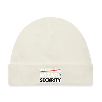 KRIEGER IST WIZARD SECURITY DRAGONS ADVENTURES JDR - Baby Premium Organic Mütze - Naturweiß - Vorne