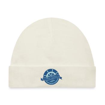 Ahoi Gröna - Baby Premium Organic Mütze - Naturweiß - Vorne
