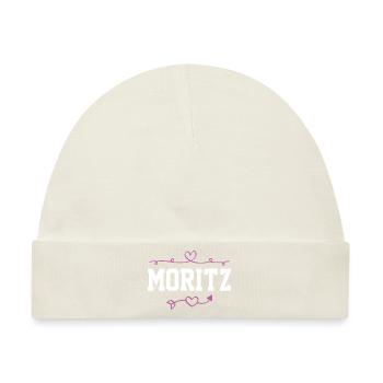 Moritz - Baby Premium Organic Mütze - Naturweiß - Vorne