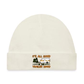 It's All Good In The Trailer Hood 4 - Baby Premium Organic Mütze - Naturweiß - Vorne