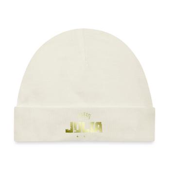 Julia - Baby Premium Organic Mütze - Naturweiß - Vorne