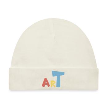 Art - Baby Premium Organic Mütze - Naturweiß - Vorne