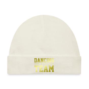 Dancing Team - Baby Premium Organic Mütze - Naturweiß - Vorne