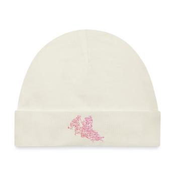 Bobsport Bob Bob fahren Damen Herren Zweierbob - Baby Premium Organic Mütze - Naturweiß - Vorne