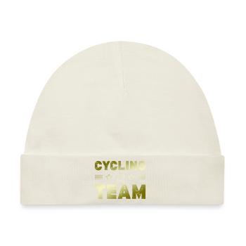 Cycling Team - Baby Premium Organic Mütze - Naturweiß - Vorne