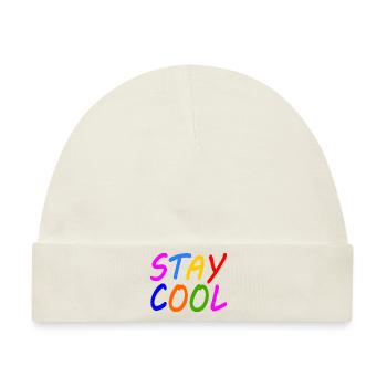 Stay cool - Baby Premium Organic Mütze - Naturweiß - Vorne
