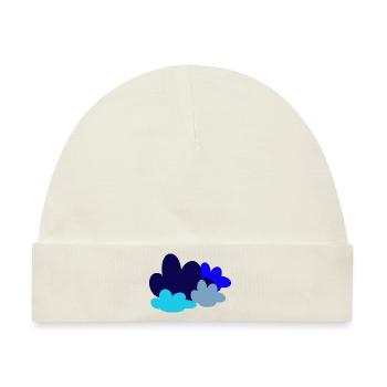 Cloud-Design - Baby Premium Organic Mütze - Naturweiß - Vorne